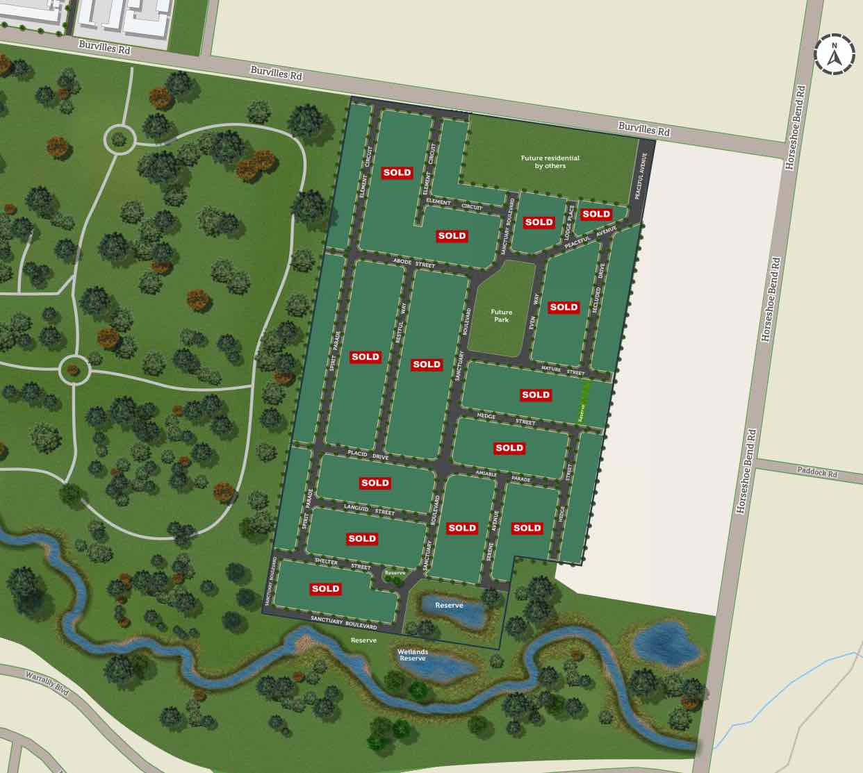 Sanctuary at Armstrong Estate - Armstrong Creek Masterplan